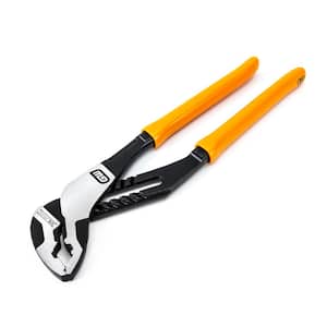 12 in. PITBULL K9 V-Jaw Dipped Handle Tongue and Groove Pliers