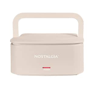 Nostalgia Cranberry 32 oz. Portable Heated Lunch Box NLB4CB - The