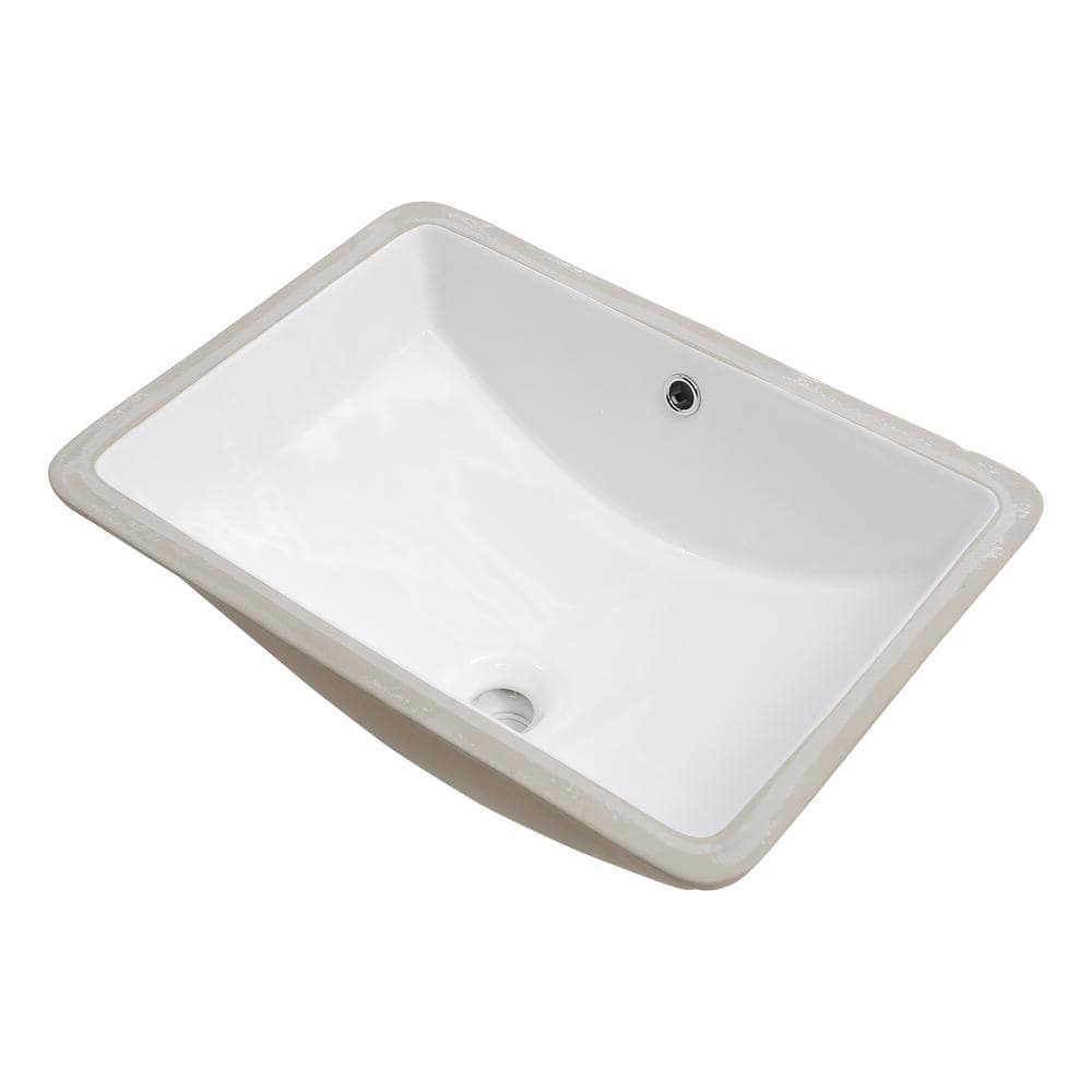 JimsMaison 21 In Undermount Bathroom Sink In White Ceramic JMLDBS04   White Undermount Bathroom Sinks Jmldbs04 21w 64 1000 