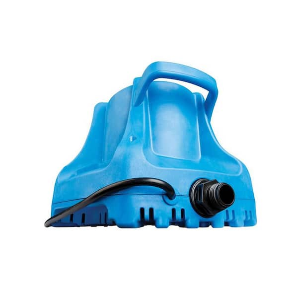 Pompa Svuota Telo Piscina Automatica, svuotamento teli, teloni, Modello  APCP-1700, Little giant, Pool Cover Pump, 230V, monofase, 270W, 6605 LPH,  1745 GPH, 10 metri di cavo, blu : : Giardino e giardinaggio