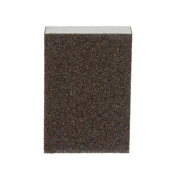 3M 4.5 in. x 2.5 in. x 1 in. 120 Fine-Grit Block Sanding Sponge (3