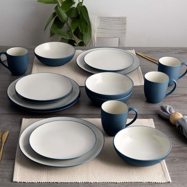 Noritake Colorwave Blue 10.5 in. (Blue) Stoneware Coupe Dinner