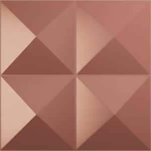 11-7/8 in. W x 11-7/8 in. H Tirana EnduraWall Decorative 3D Wall Panel, Champagne Pink (Covers 0.98 Sq.Ft.)