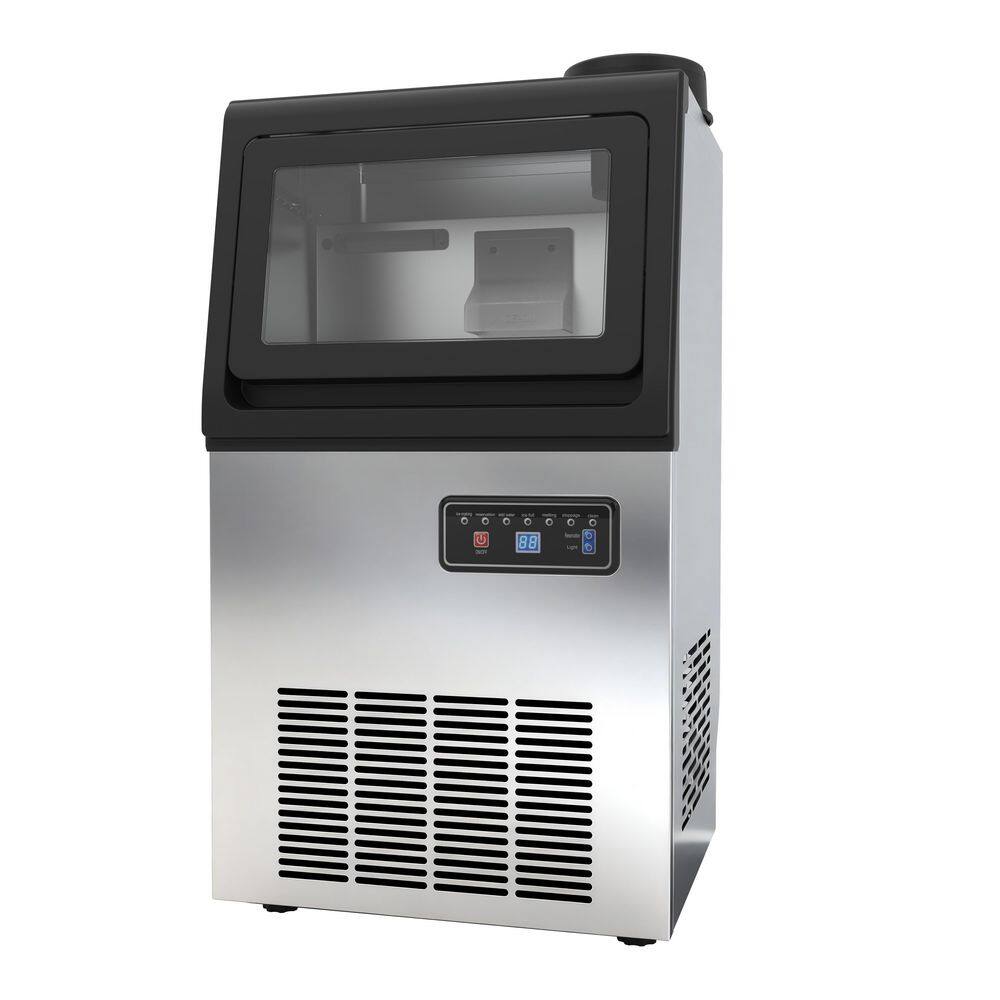 "18.9"" Countertop Pebble Ice Maker, 40Lbs/24H Portable Ice Machine-Black, Self-Cleaning, Large Tank, Compact Size" price drop on PriceWatchPro