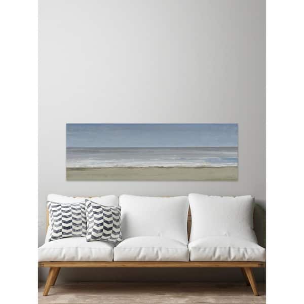 Unbranded 20 in. H x 60 in. W "Beach Walking Day III" by Marmont Hill Canvas Wall Art