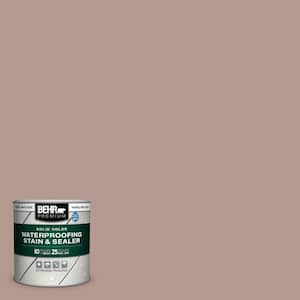 8 oz. #SC-160 Rose Beige Solid Color Waterproofing Exterior Wood Stain and Sealer Sample