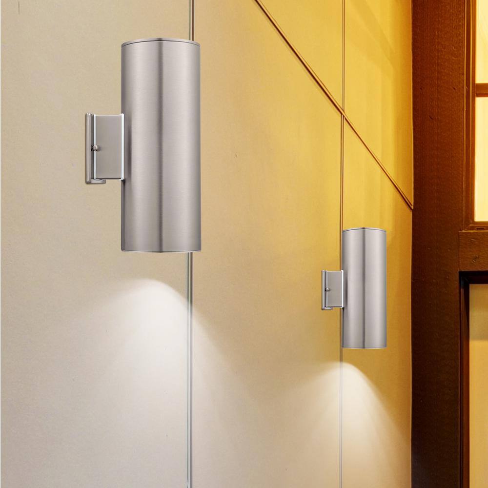 Ascoli 13" Stainless Steel Outdoor Wall Sconce