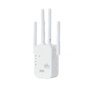 Wireless Repeater Network Adapter in White (1-Pack)