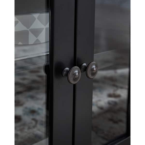 Signature DESIGN BY ASHLEY Wildenauer Black and Brown TV Stand
