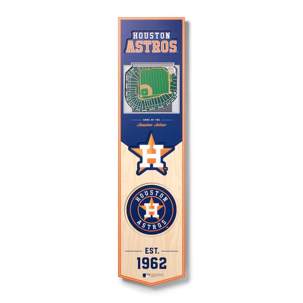 Majestic Astros Mlbt3420 Hustle and Wi, Size: Small, Multicolor
