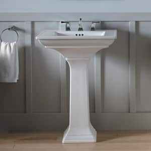 Memoirs Ceramic Lavatory Pedestal in White