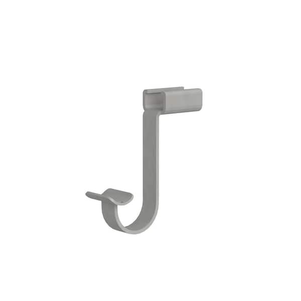 ClosetMaid 4.5 in. x 4 in. Hang Rod Support in Satin Nickel 1408