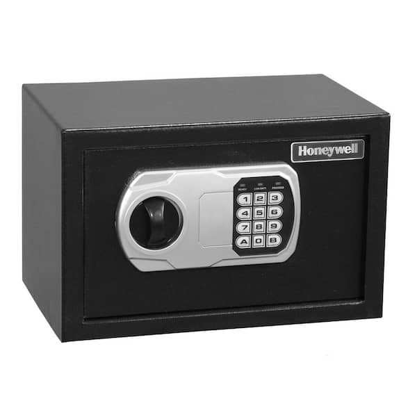 Honeywell 0.27 cu. ft. Steel DOJ Approved Security Safe with Programmable Digital Lock