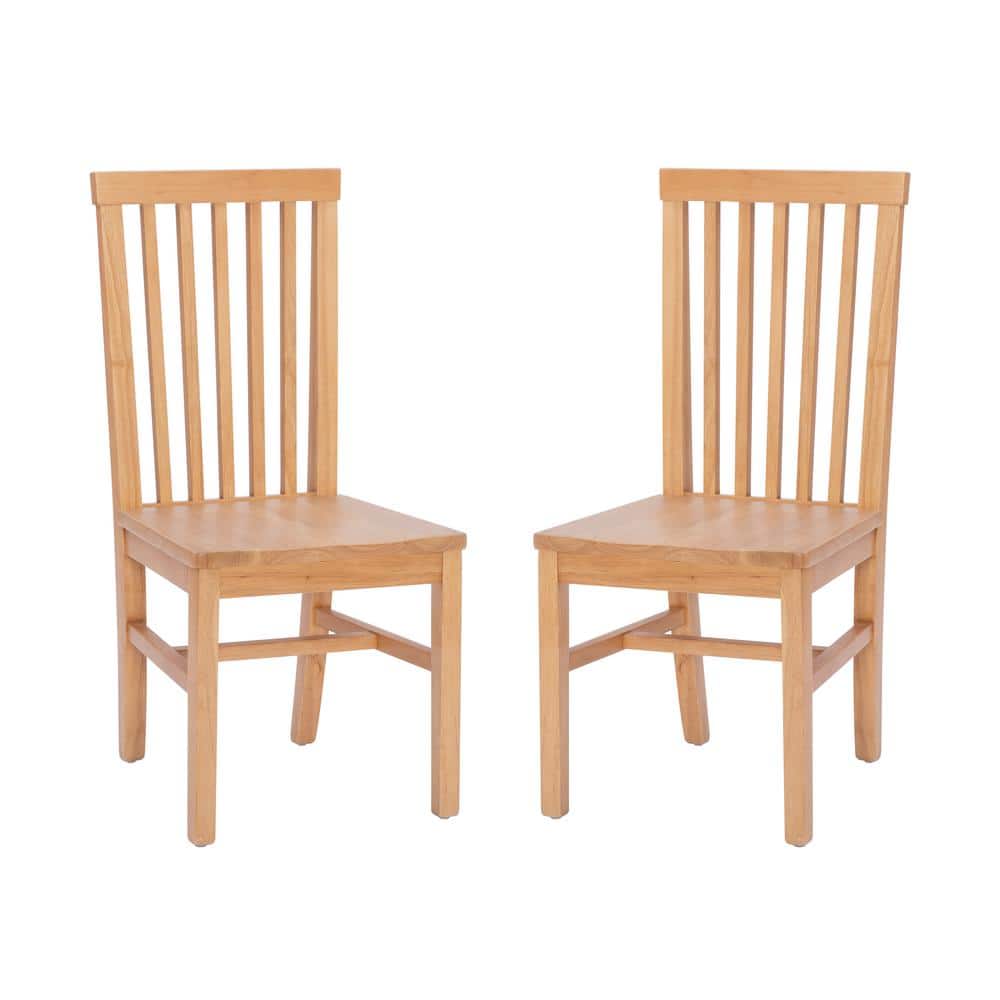 Linon Home Decor Terryn Brown Side Chair (Set of 2) THDAC04648 The