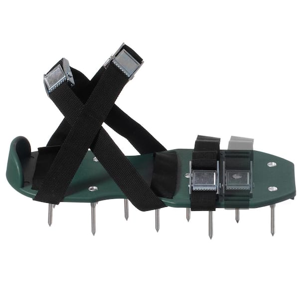 Lawn Aerator Shoes Lawn Spikes Shoes 4 Adjustable Straps Garden Aerating  Tool - L - On Sale - Bed Bath & Beyond - 35266698