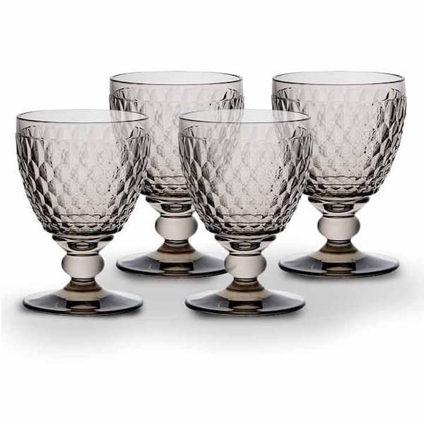 6.75 oz Boston Smoke Red Wine Glass Set (Set of 4)