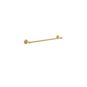 Dottingham Collection 24 in. Back to Back Shower Door Towel Bar in Unlacquered Brass