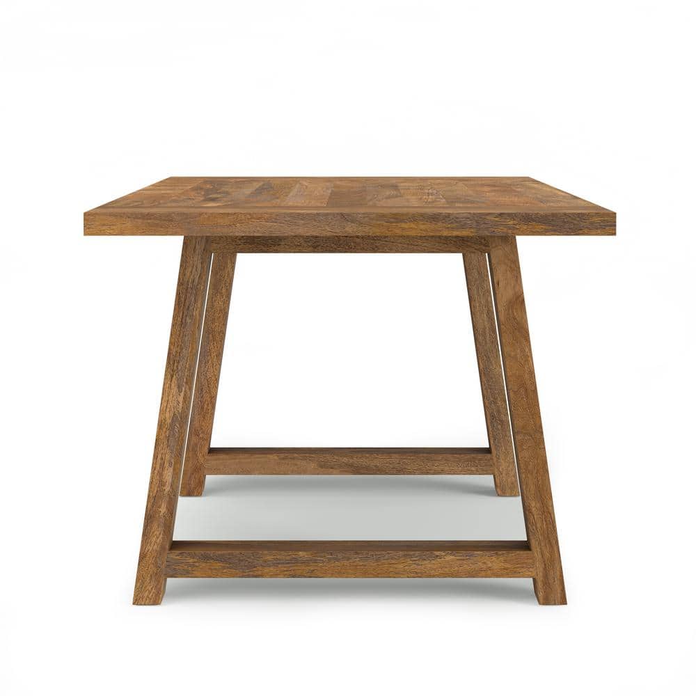 Whitley Burnt Wax Solid Mango Wood Dining Table