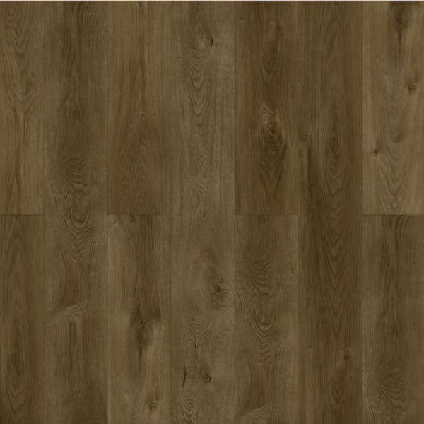 Deco Products HYDROSTOP Mill Creek 7.2 in. W x 48 in. L Floor and Wall Rigid Core Luxury Vinyl Plank Flooring (24.00 sq. ft./case)
