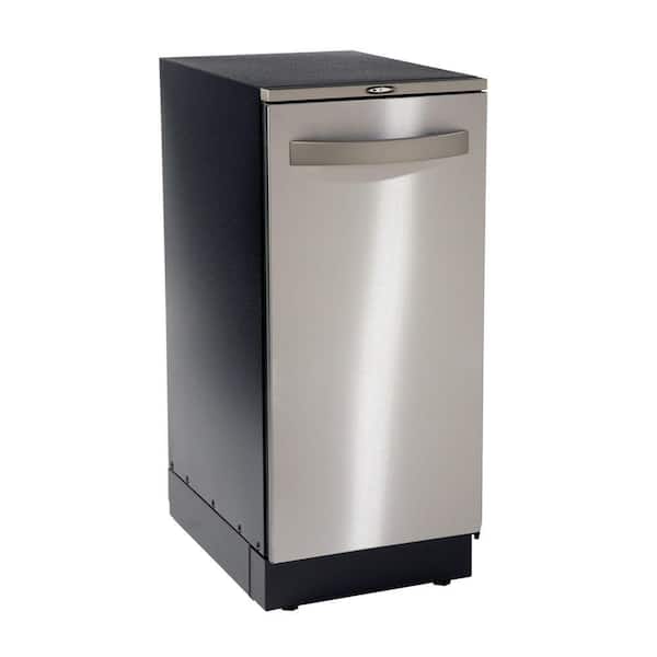 Broan-NuTone Elite XE Automatic 15 in. Built-In or Freestanding Trash Compactor in Stainless Steel