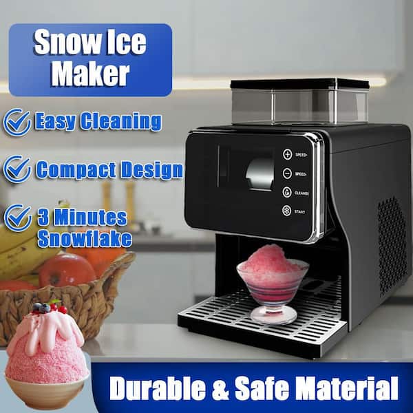 704 oz /Day. Stainless Steel Portable Snow Cone Machine-Rapid