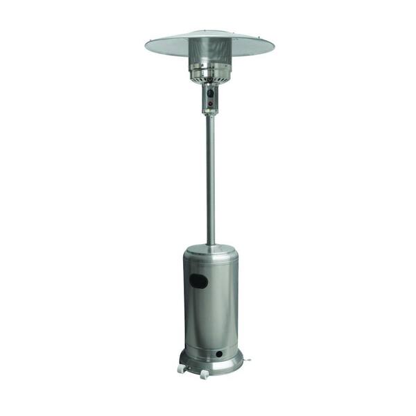 Unbranded 40,000 BTU Stainless Steel Propane Gas Patio Heater