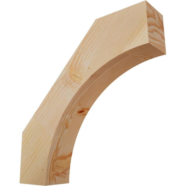 Ekena Millwork 4"W x 18"D x 18"H Westlake Rough Sawn Knee Brace, Douglas Fir
