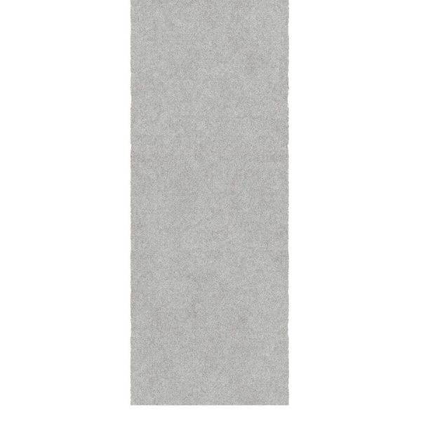 Runner Rug By The Foot 2 ft. x 25 ft. - Plush Area Runner for Hallways, Entryway and Stairs, Gray
