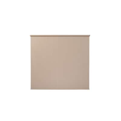 Coolaroo Oatmeal Cordless Light Filtering Fade Resistant Polypropylene Exterior Roller Shade 72 in. W x 72 in. L