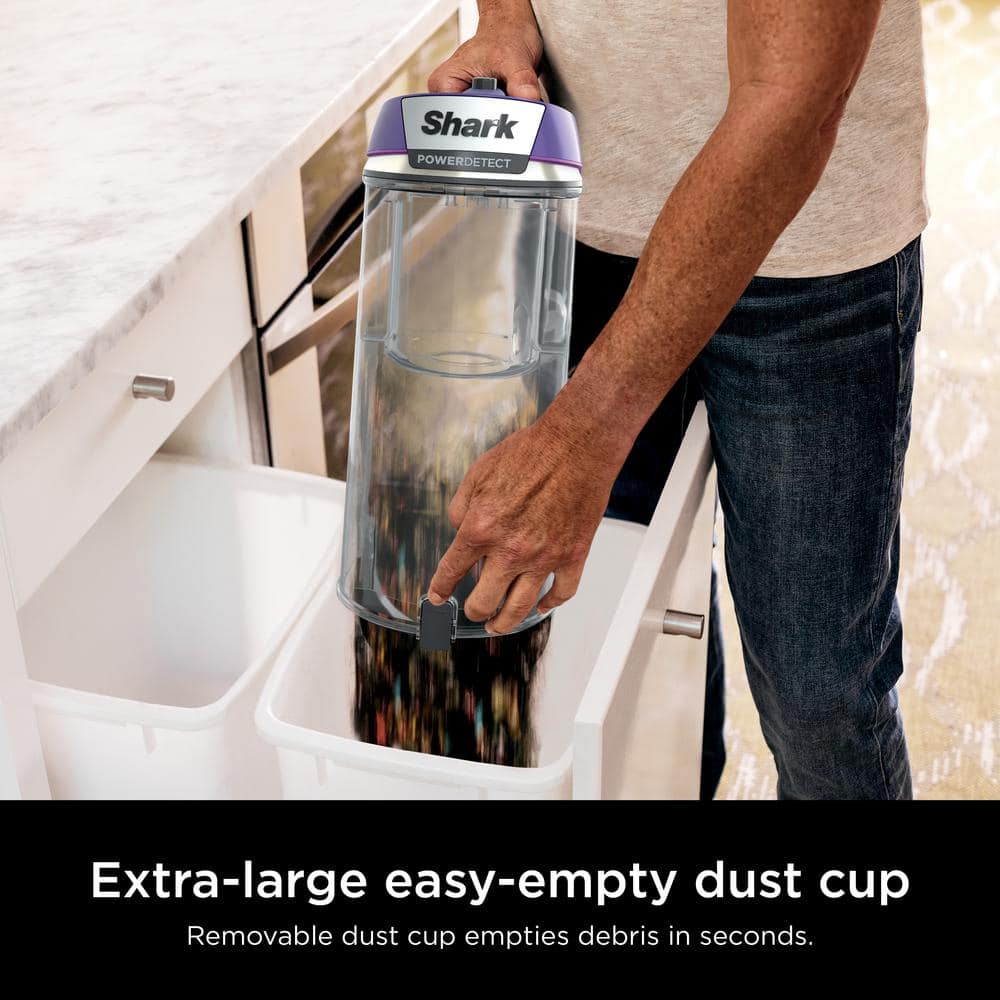 Shark Purple Bagless Upright Vacuum with HEPA Filter
