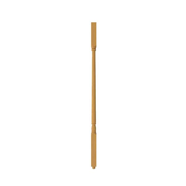 Salem Oak 1 1/4 in. x 1 1/4 in. x 36 in. Wood Baluster (12-Pack)