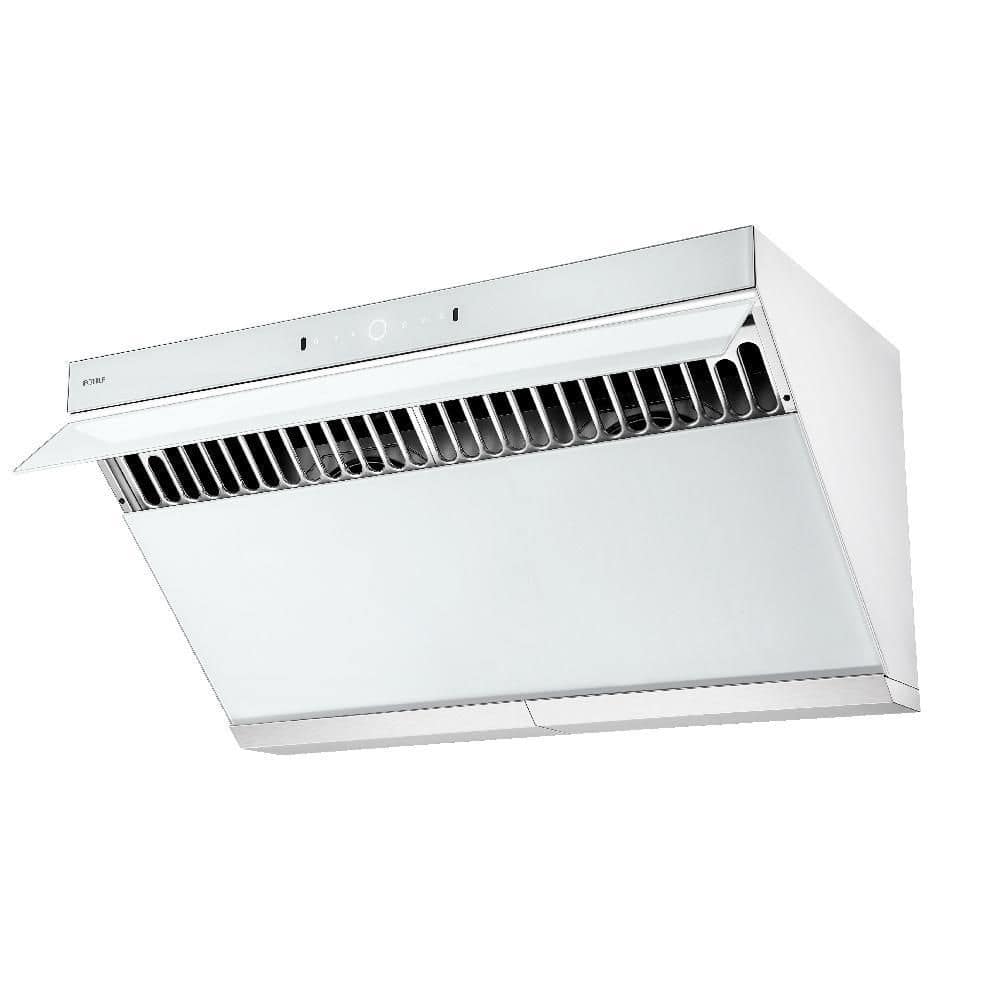 FOTILE White Glass 36" Under-Cabinet Range Hood with Motion Activation