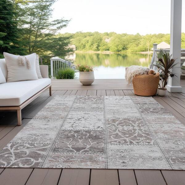 Entryway Rug: WaterHog Honeycomb Runner 3' x 7