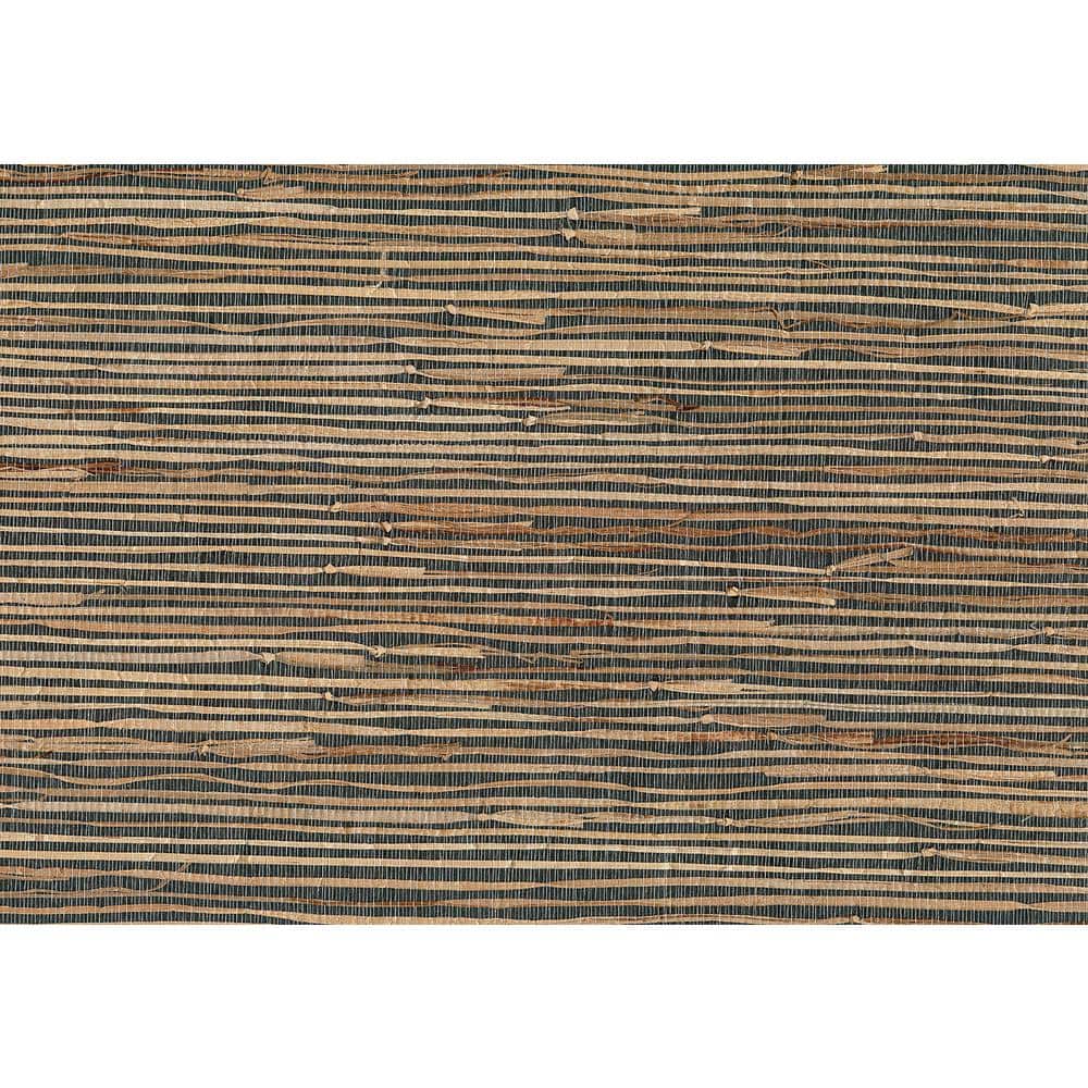 Kenneth James Meho Neutral Grasscloth Unpasted Grasscloth Wallpaper  36-in by 24-ft  72 sq. ft.
