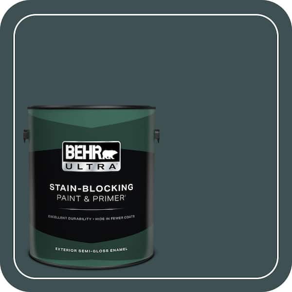BEHR ULTRA 1 gal. #S440-7 Thermal Semi-Gloss Enamel Exterior Paint & Primer