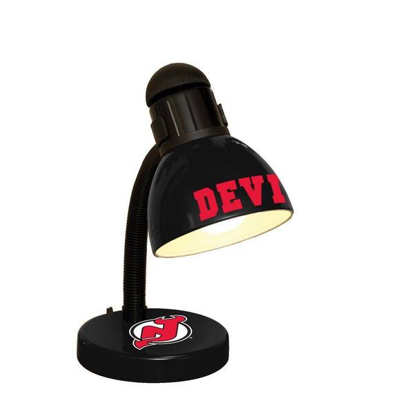 The Memory Company 14.7 in. NHL Desk Lamp - New Jersey Devils-DISCONTINUED