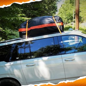 Waterproof Cargo Roof Bag with 20 cu. ft. of Dry Storage Space - 44 in. x 34 in. x 18 in.