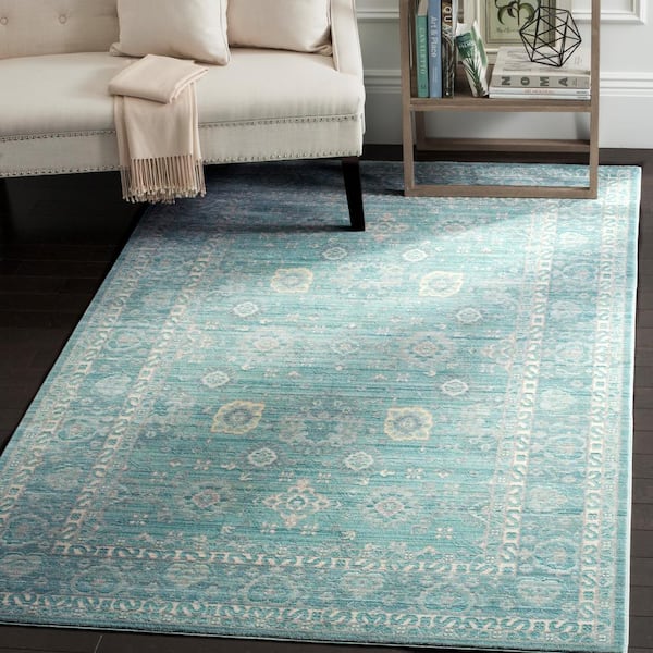 Valencia Alpine/Multi Doormat 3 ft. x 5 ft. Border Area Rug