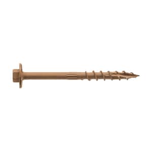 0.195 in. x 3 in. 5/16 Hex, Washer Head, Strong-Drive SDWH Timber-Hex Wood Screw, DB Coating in Tan (50-Pack)