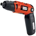3.6V Lithium-Ion Cordless Rechargeable 1/4 in. 3-PositIon Cordless Rechargeable Screwdriver with Charger
