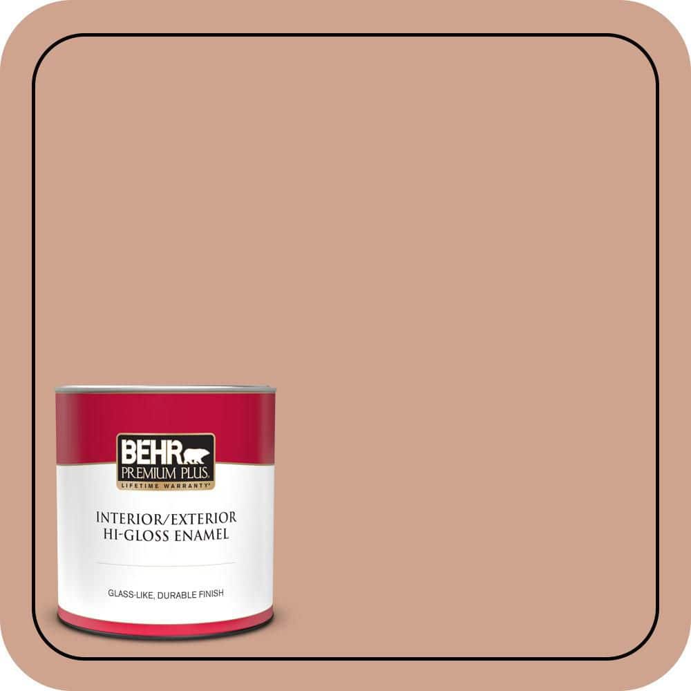 1 qt. #230F-4 Autumn Malt Hi-Gloss Enamel Interior/Exterior Paint & Primer price history on PriceWatchPro