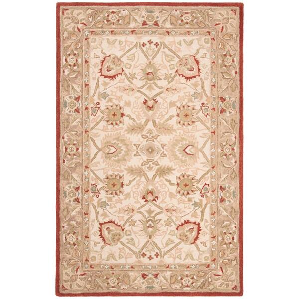 SAFAVIEH Anatolia Beige/Rust 8 ft. x 10 ft. Area Rug