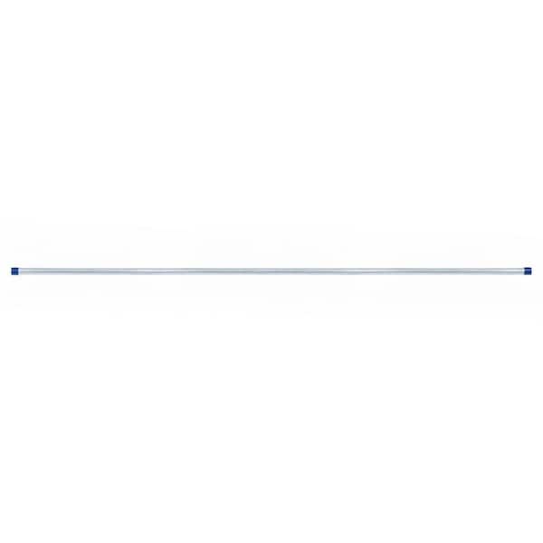 1/2 in. x 5 ft. Galvanized Steel Schedule 40 Cut Pipe