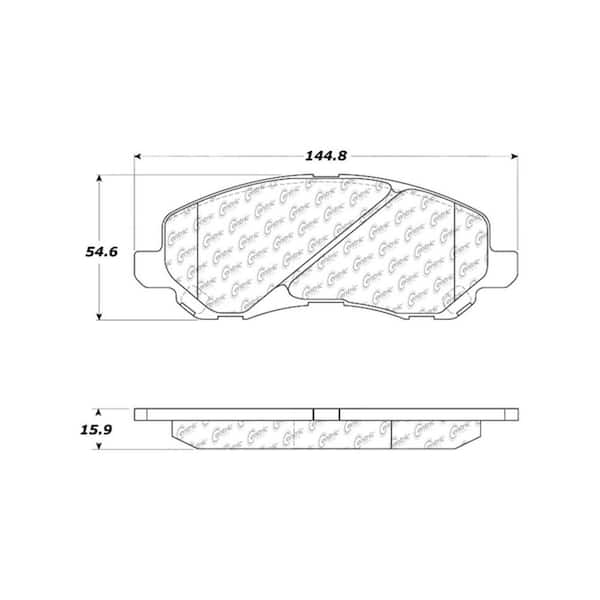 Centric Parts Disc Brake Pad Set