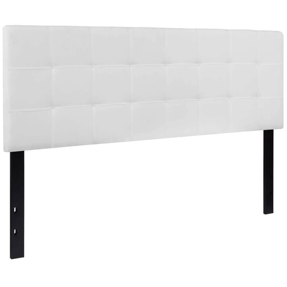 Carnegy Avenue Queen White Headboard CGAHG215605WHHD The Home Depot