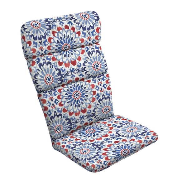 ARDEN SELECTIONS 20 in. x 45.5 in. Clark Blue Outdoor Adirondack Chair Cushion