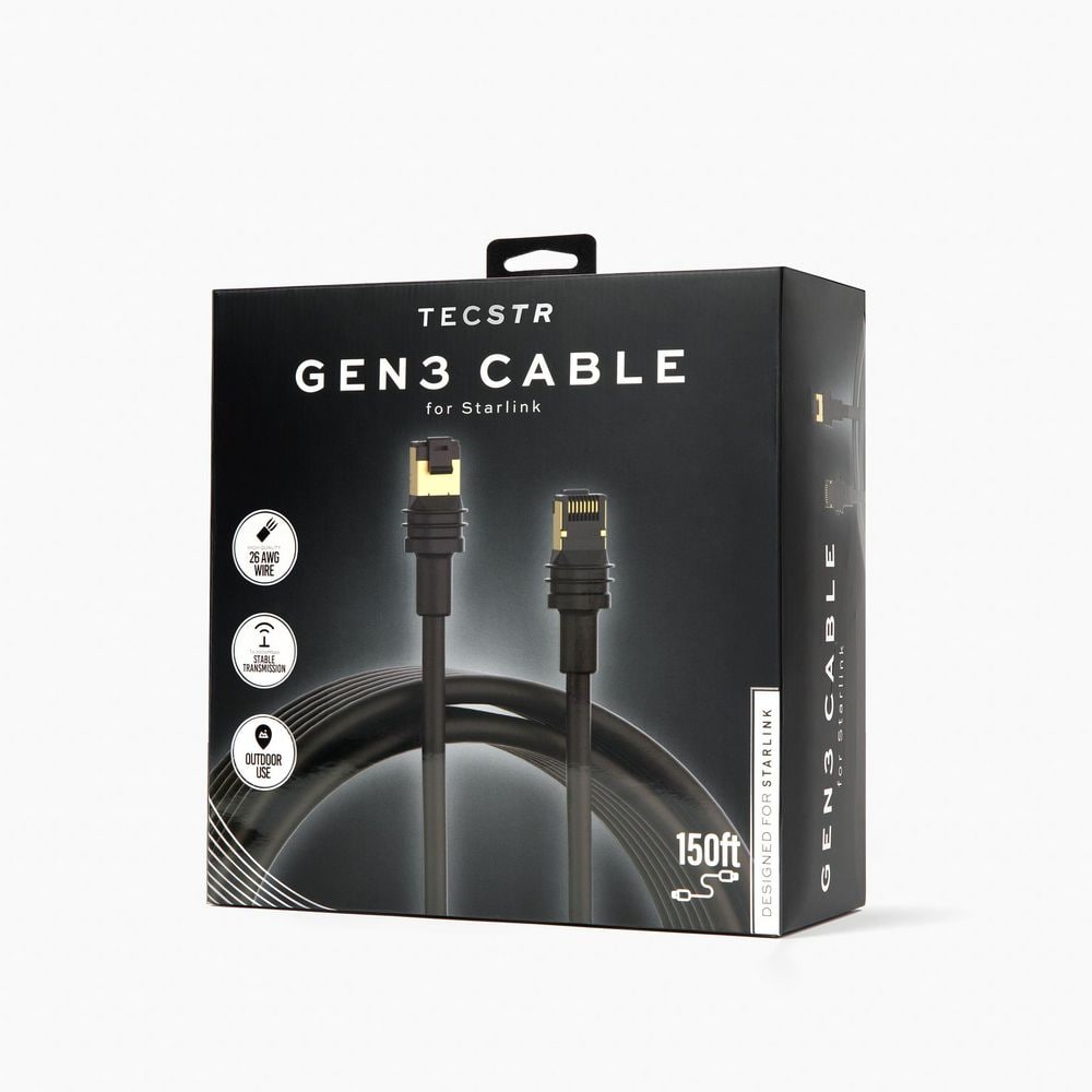 TECSTR Starlink Gen 3 Cable-150ft. TEC-CBL-150 - The Home Depot