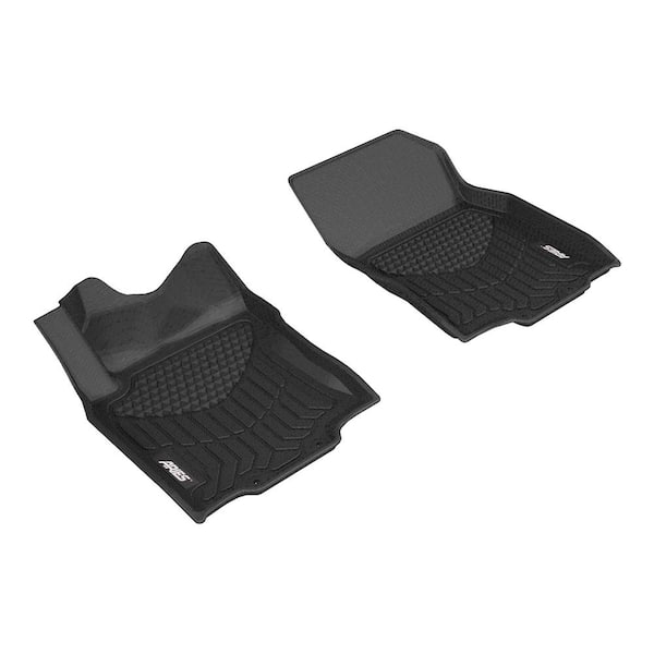 Aries StyleGuard XD Black Custom Heavy Duty Floor Liners, Select Nissan Rogue, Sport, Qashqai, 1st Row Only