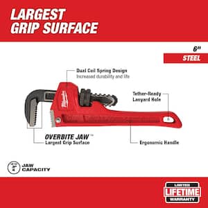 6 in. Steel Pipe Wrench