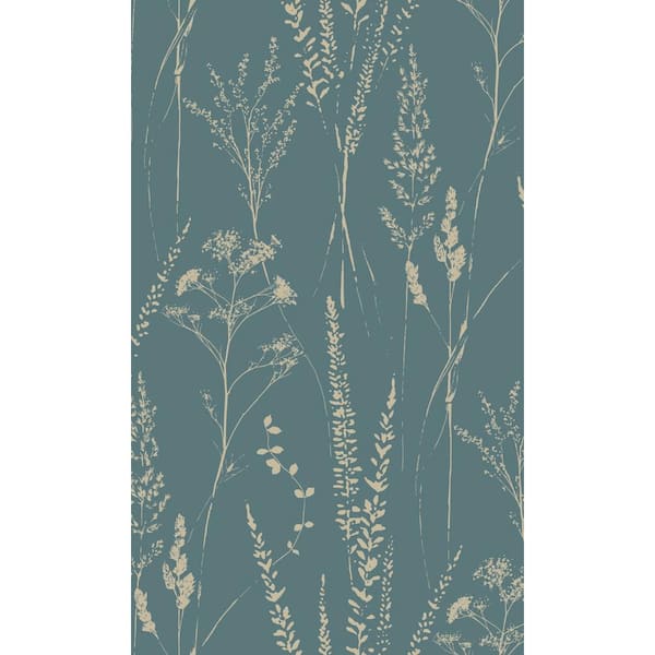 Walls Republic Green Meadow Grasses Tropical Printed Non Woven Non-Pasted Textured Wallpaper 57 Sq. Ft.